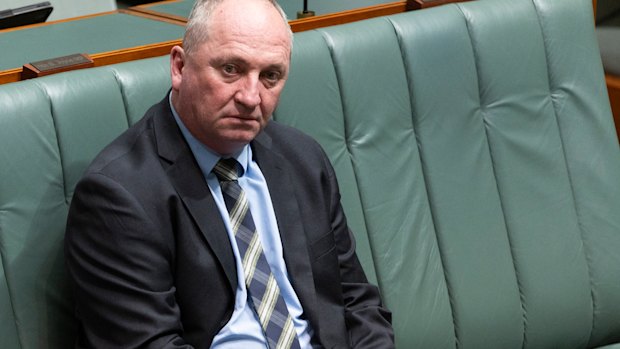 The federal member for New England, Barnaby Joyce.