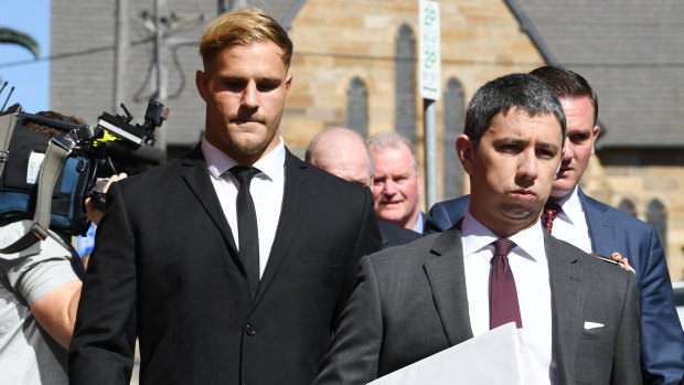 Absolute discretion: a rule in the NRL Code of Conduct already gives them the power to stand down Jack de Belin.
