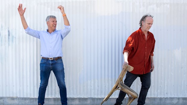 Ian Darling and Greg Fleet: “I didn’t have the courage to be an actor – I lived that life through Greg.”