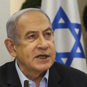 Israeli Prime Minister Benjamin Netanyahu.