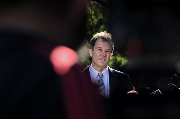 NSW Opposition Leader Mark Speakman, living rent-free in the heads of social media trolls.