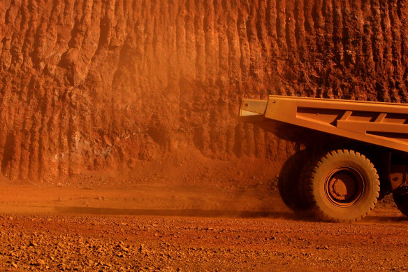 Fortescue Metals Group’s Cloudbreak mine in the Pilbara.