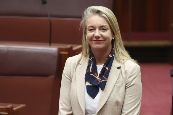 Victorian Senator Bridget McKenzie, 51, said she would be happy to proceed with her second AstraZeneca dose as recommended.