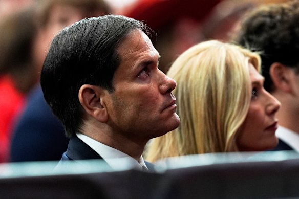 Secretary of State Marco Rubio.