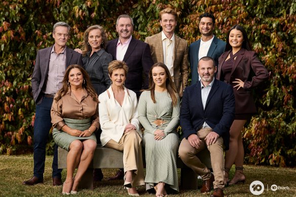 The cast of Neighbours 2.0.