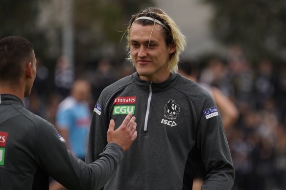 There has been speculation that Richmond will try to poach Collingwood defender Darcy Moore.