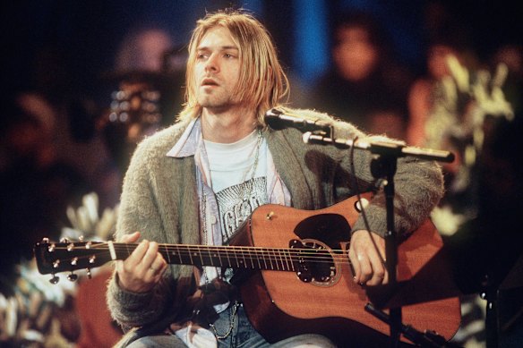 Never sold out: Kurt Cobain of Nirvana.