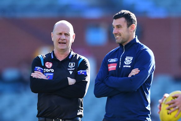 Ken Hinkley and Nigel Lappin will be guiding Tassie’s young talent next year.