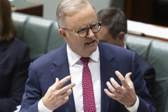 Prime Minister Anthony Albanese has pushed forward with toughened laws against hate speech.