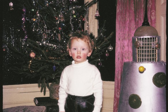 A young Jarvis Cocker at home in Sheffield.