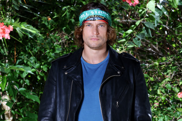 Model David Genat, based in New York, makes his reality TV return in Survivor: All Stars. 