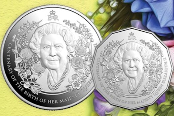 The design of the new commemorative coins has not gone down well in the UK.
