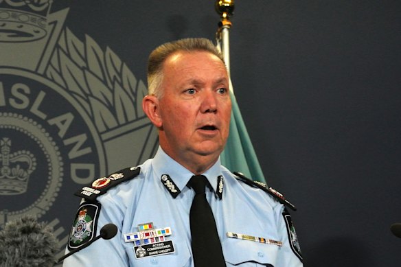 Acting Commissioner Shane Chelepy speaks about the review into staff shortages and burnout.