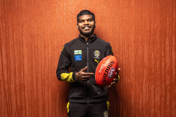 Maurice Rioli jnr will make his first AFL finals appearance against the Lions at the Gabba.