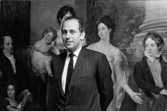 Evelyn de Rothschild in 1968.