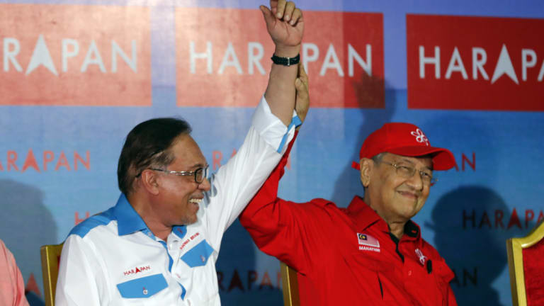 Anwar will run in a by-election in the southern coastal town of Port Dickson on Sunday in a bid to return to parliament and prepare for his eventual take-over from Mahathir.