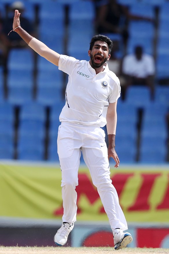 Formidable attack: India's Jasprit Bumrah.