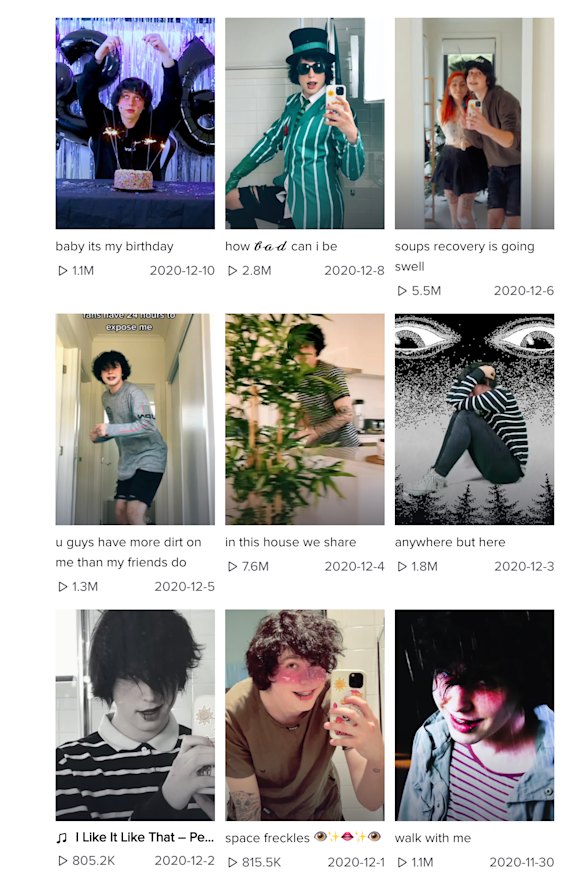 Caleb Finn hopes his TikTok content might lead to writing and directing his own television show one day.