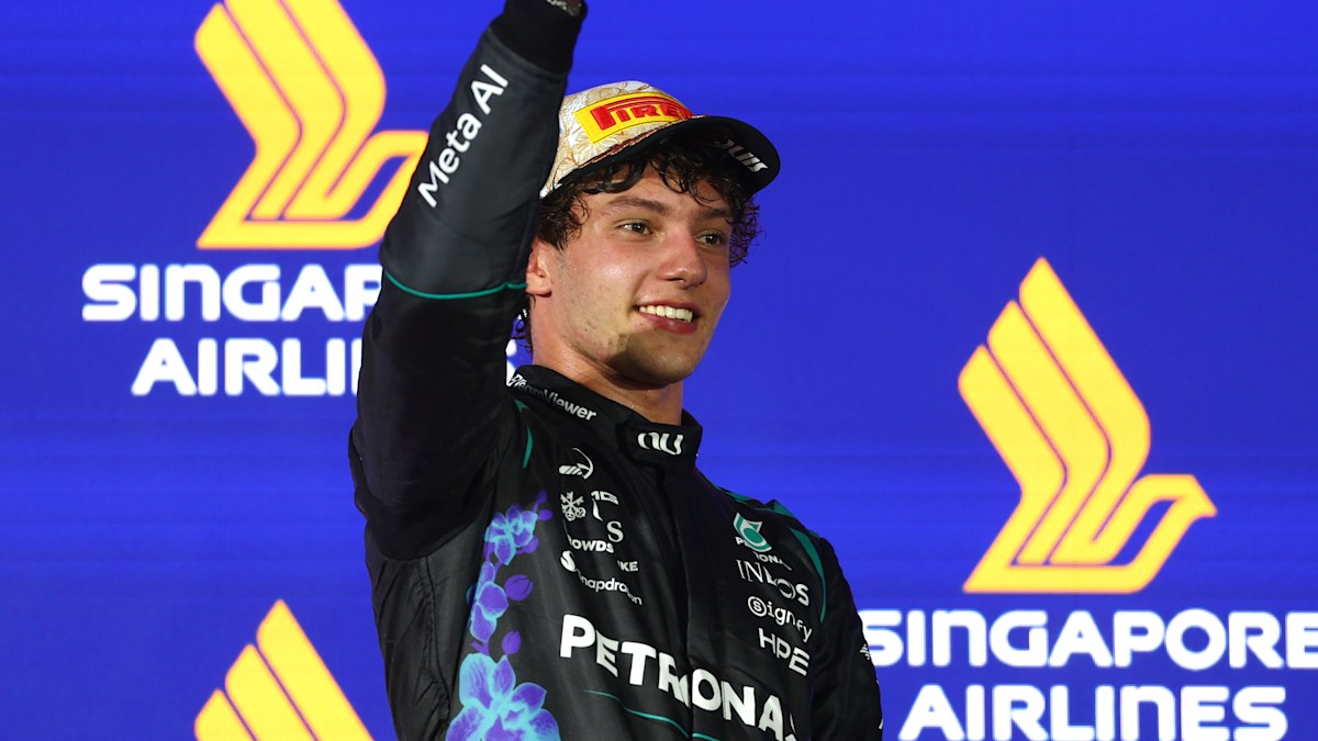 Young gun dares to dream with historic F1 title in reach