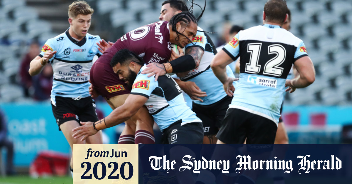 NRL 2020: No Tom Trbojevic, no Manly Sea Eagles as Cronulla Sharks thump undermanned Sea Eagles