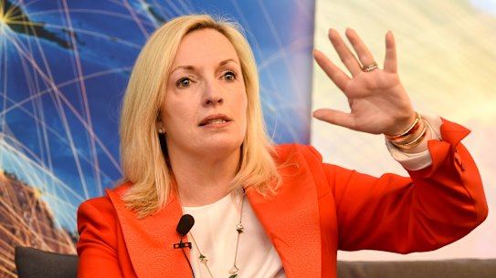 Australia Post chief executive Christine Holgate. 