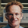 Pathologist Richard Scolyer inside his lab this week.