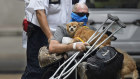 At least half a million people have been told to evacuate as the powerful storms heads to the coast.