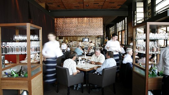 Rockpool Bar and Grill at Crown in December 2006.