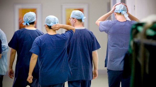 Future demand for hospital care has slowed.