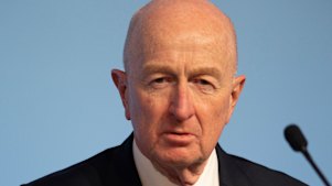 Macquarie Group chair Glenn Stevens, a former Reserve Bank governor.