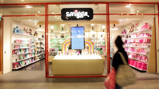 Smiggle is one of the divisions of Premier Investments, which could be demerged as the group undergoes a six-month strategic review.