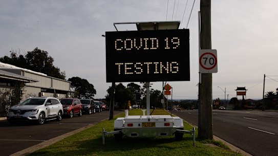 People with any cold or flu symptoms are being urged to isolate for 14 days and get tested.