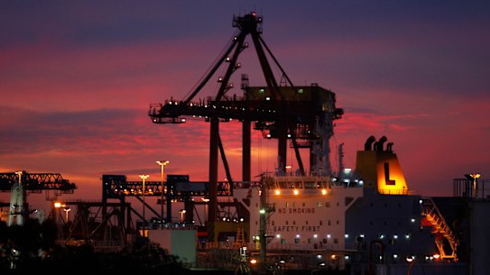 The ports’ industrial landscape is vanishingly rare in Australia: a private sector industry where the union claims overwhelming membership.