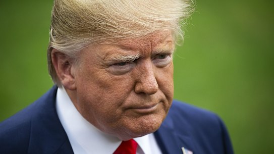 Donald Trump is not about to take a step back during the impeachment investigations. 