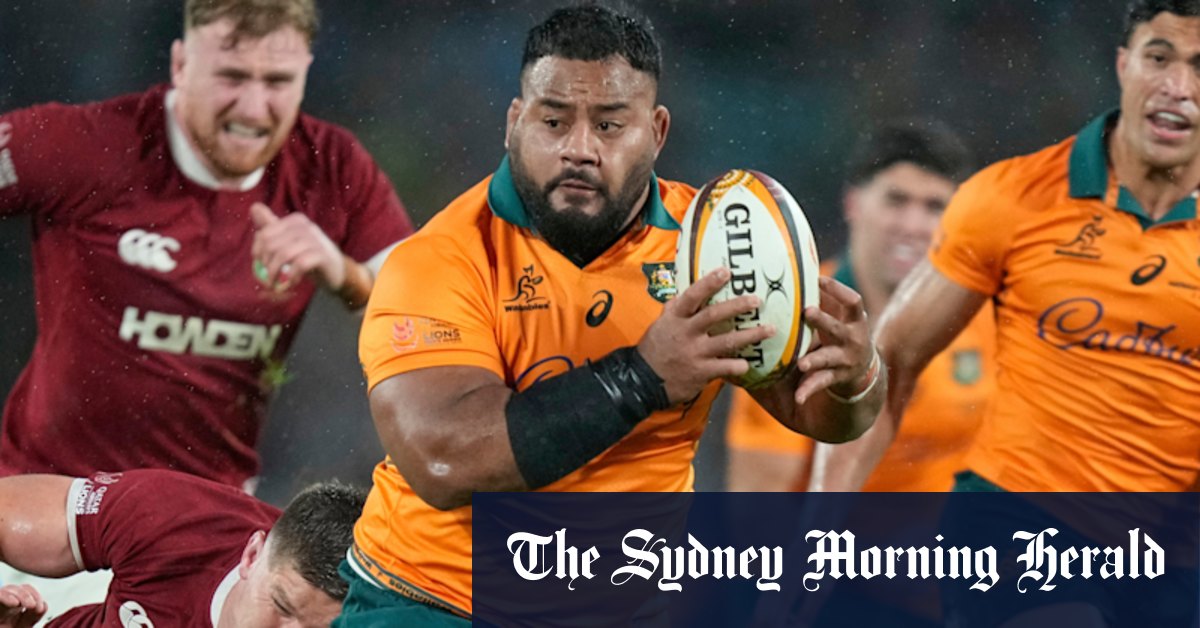Tupou’s redemption: From Waratahs woes to Lion tamer