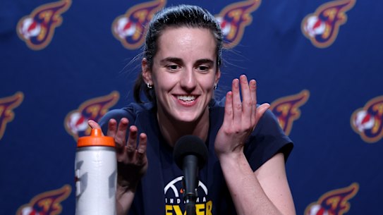 WNBA superstar Caitlin Clark.