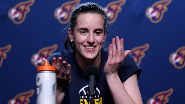 WNBA superstar Caitlin Clark.