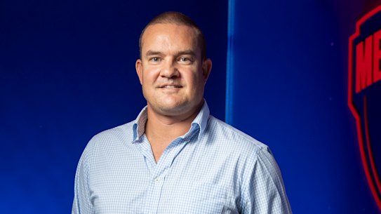 Airing his frustration: Melbourne president Brad Green has called on the Demons to get busy against Fremantle on Saturday.