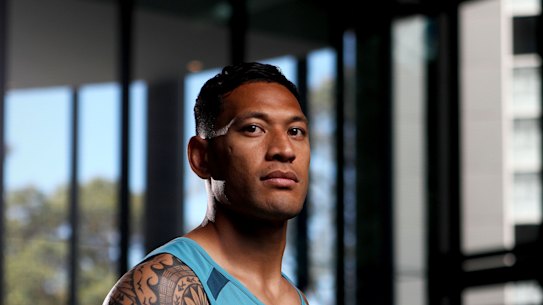 Israel Folau told Rugby Australia this time last year he would walk away from the game if his religious views were harming the game. 