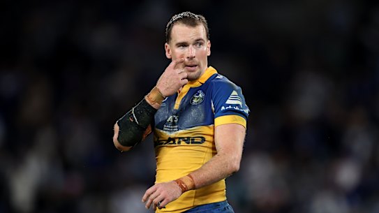 Eels captain Clint Gutherson.