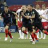 Shootout drama sees Croatia pip Denmark