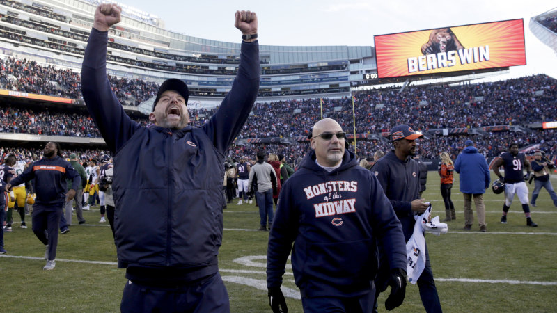 Bears beat Packers and end NFL play-off drought