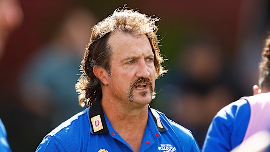 Western Bulldogs coach Luke Beveridge.