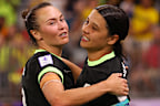 Caitlin Foord and Sam Kerr are back in national team colours this week.