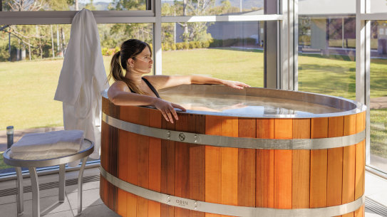 Elysia’s new ice bath, launched in January 2024.