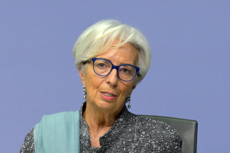 Christine Lagarde, Director of the ECB.