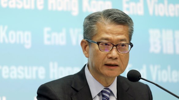 Paul Chan, Hong Kong's financial secretary has warned the city's economy will not see growth this year.