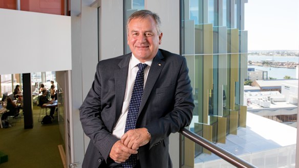 Newcastle University vice-chancellor Alex Zelinksy says universities are relying on foreign students to balance the books. 