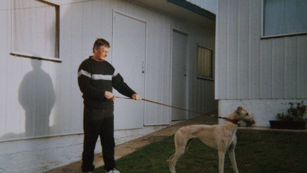 John Burrows, 58, a well-known local greyhound trainer was killed outside his Portland house