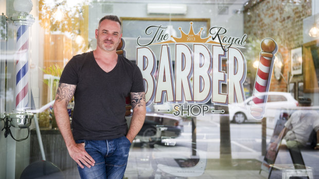 David Tutalo, the owner of The Royal Barber Shop in Queanbeyan, believes the investment in the town centre will benefit local businesses.